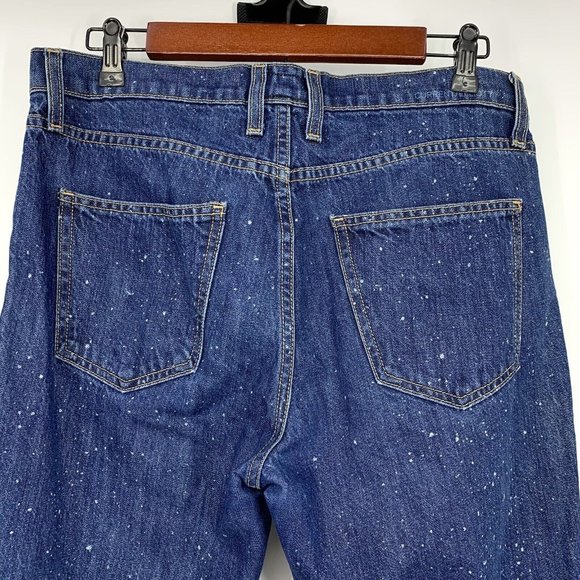 Current Elliott Jeans The Fling Blue White Constellation Relaxed - Picture 9 of 11